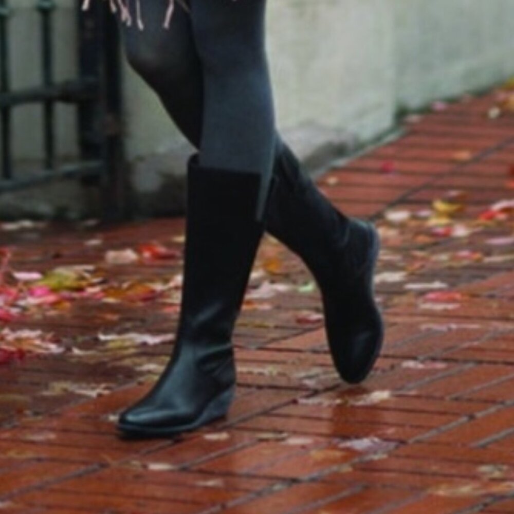 Women's EMU Australia Black Allira Shaft Wedge Boot Size 7‎ Never Worn
